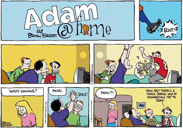 Adam@Home on Sunday January 31, 1999 Comic Strip
