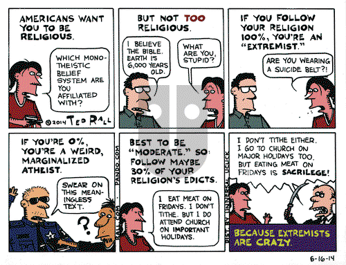 Ted Rall on Monday June 16, 2014 Comic Strip