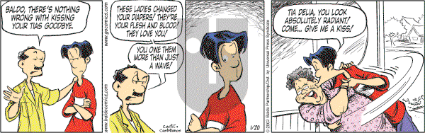 Baldo - Saturday January 20, 2007 Comic Strip