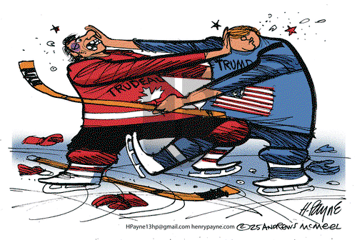 Henry Payne on Friday February 21, 2025 Comic Strip