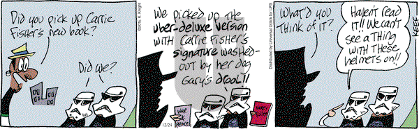 The Knight Life on Saturday December 24, 2016 Comic Strip