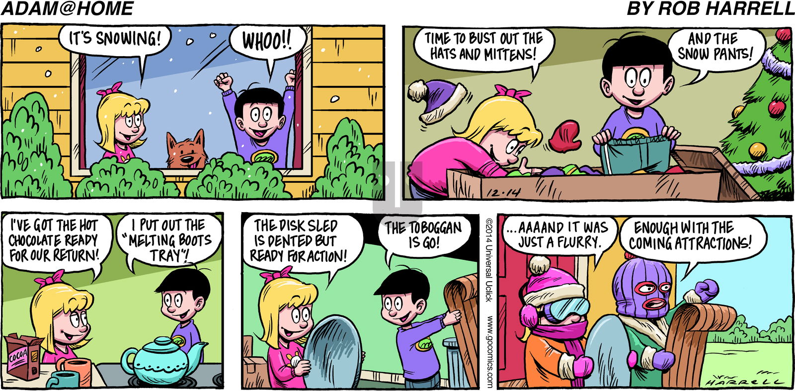 Adam@Home on Sunday December 14, 2014 Comic Strip