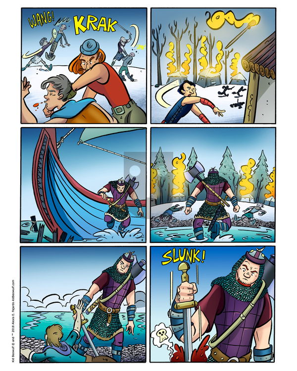 Kid Beowulf - Thursday May 5, 2022 Comic Strip