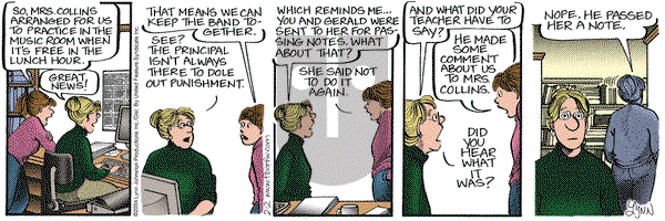 For Better or For Worse on Monday February 2, 2004 Comic Strip