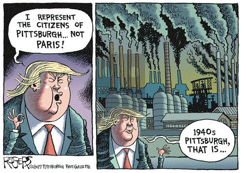 Rob Rogers on Tuesday June 6, 2017 Comic Strip