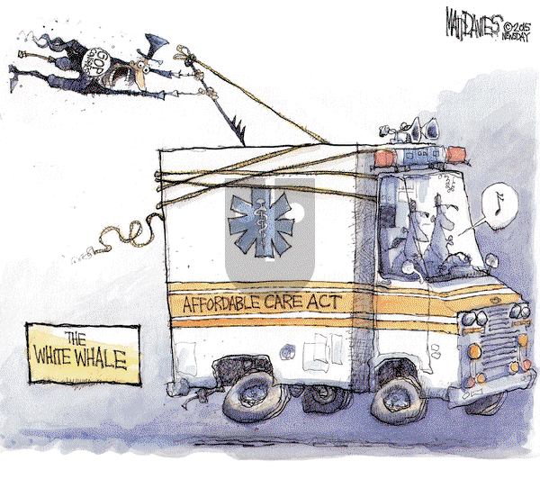 Matt Davies on Friday February 6, 2015 Comic Strip