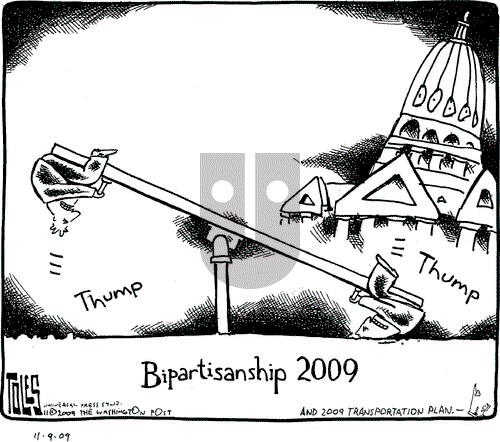 Tom Toles on Monday November 9, 2009 Comic Strip