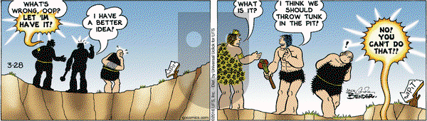 Alley Oop on Monday March 28, 2016 Comic Strip