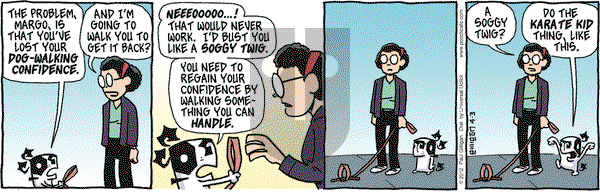 Pooch Cafe on Tuesday April 3, 2012 Comic Strip