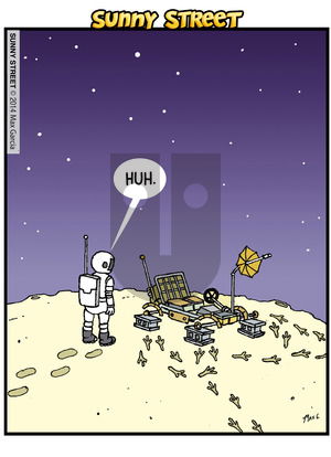 Sunny Street on Tuesday February 11, 2014 Comic Strip