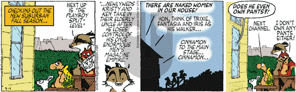 Over the Hedge on Wednesday September 14, 2011 Comic Strip