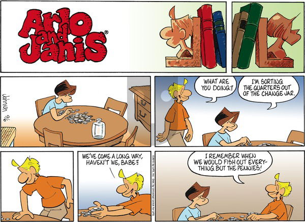 Arlo and Janis on Sunday September 6, 2015 Comic Strip