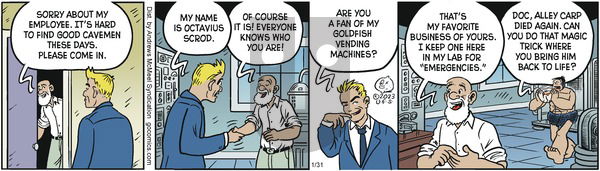 Alley Oop - Tuesday January 31, 2023 Comic Strip