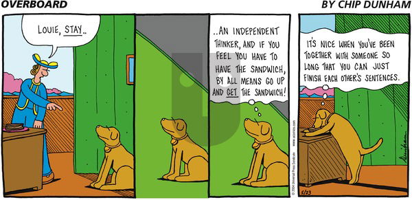 Overboard on Thursday August 19, 2004 Comic Strip