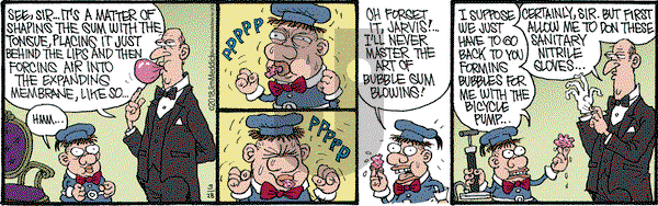Monty on Wednesday March 28, 2018 Comic Strip