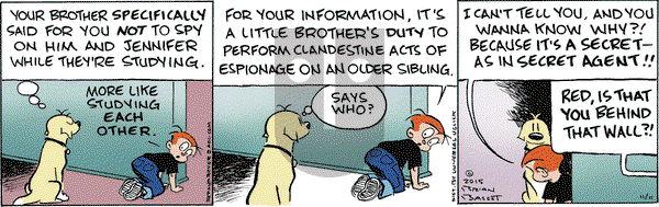 Red and Rover on Wednesday November 11, 2015 Comic Strip