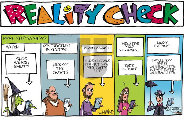 Reality Check - Sunday March 26, 2023 Comic Strip