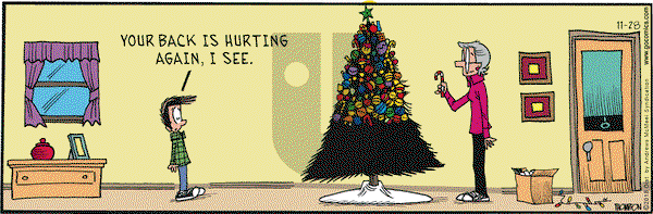 Grand Avenue on Wednesday November 28, 2018 Comic Strip