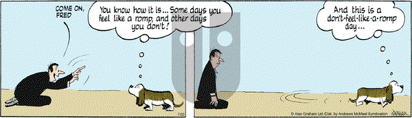 Fred Basset on 2025-07-22 Comic Strip