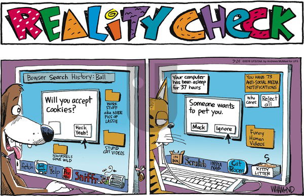 Reality Check on Sunday March 24, 2019 Comic Strip