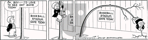 Nancy - Wednesday June 9, 1948 Comic Strip