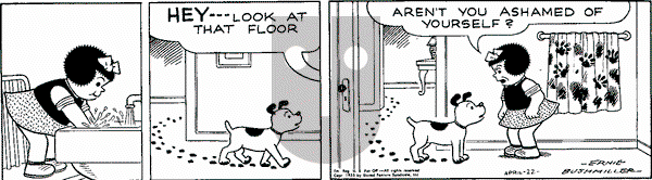 Nancy Classics on Wednesday April 22, 2015 Comic Strip
