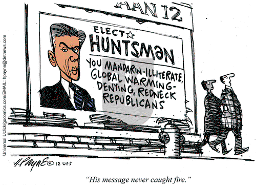 Henry Payne - Tuesday January 17, 2012 Comic Strip