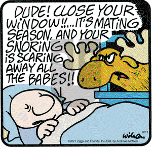 Ziggy on Friday June 11, 2021 Comic Strip