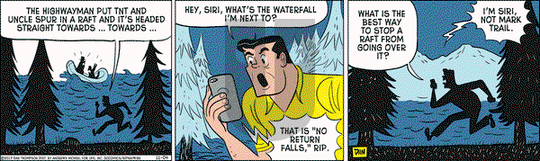 Rip Haywire on Saturday November 4, 2017 Comic Strip