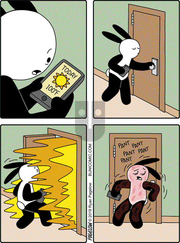 Buni on Wednesday July 10, 2019 Comic Strip