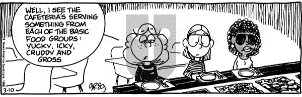 Luann on Monday March 10, 1986 Comic Strip