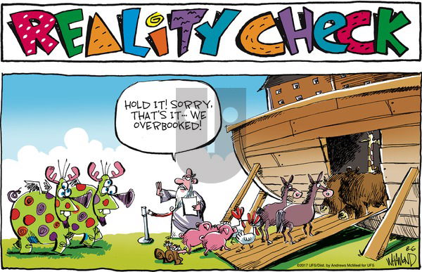 Reality Check on Sunday August 6, 2017 Comic Strip