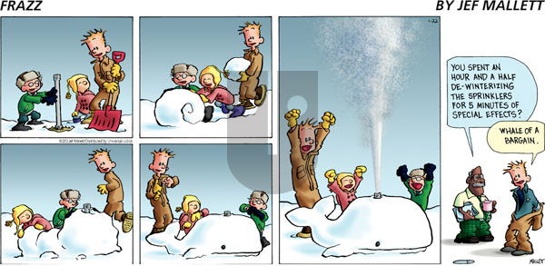 Frazz - Sunday January 22, 2012 Comic Strip