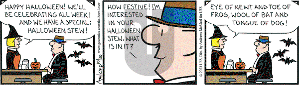 The Born Loser on Monday October 30, 2023 Comic Strip