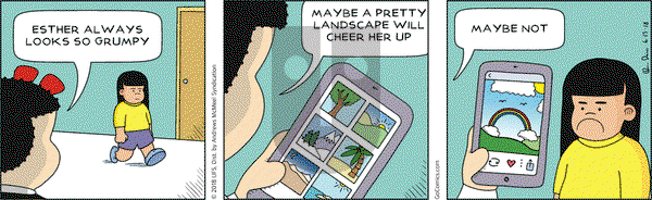 Nancy on Friday June 15, 2018 Comic Strip