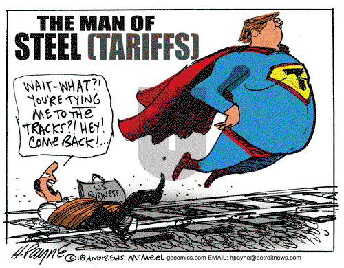 Henry Payne on Thursday June 21, 2018 Comic Strip