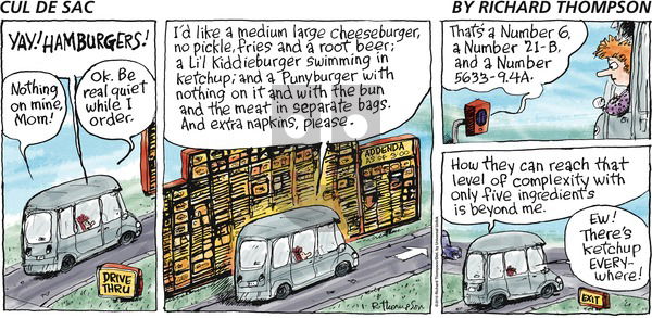 Cul de Sac - Sunday April 4, 2010 Comic Strip