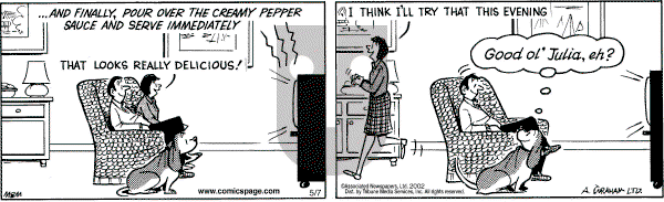 Fred Basset on Tuesday May 7, 2002 Comic Strip