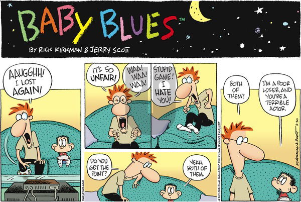 Baby Blues - Sunday March 30, 2014 Comic Strip