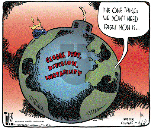 Tom Toles on Monday October 1, 2018 Comic Strip
