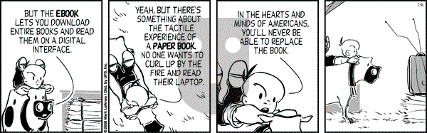 Cow and Boy Classics on Saturday February 16, 2008 Comic Strip
