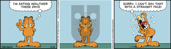Garfield on Saturday May 19, 2018 Comic Strip