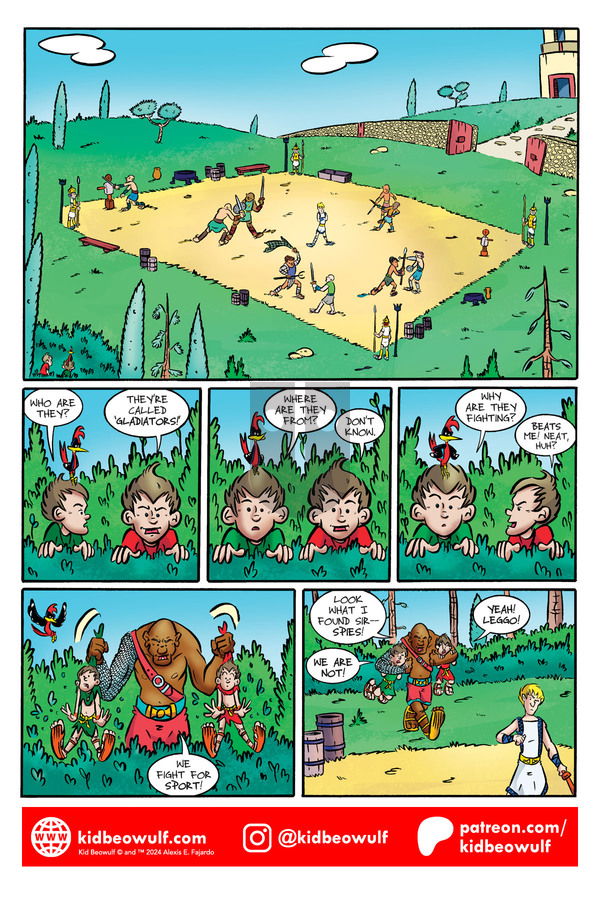 Kid Beowulf on Thursday June 20, 2024 Comic Strip