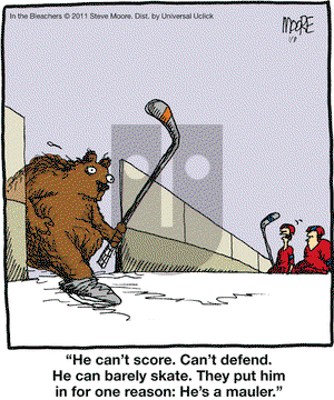 In the Bleachers - Saturday January 8, 2011 Comic Strip