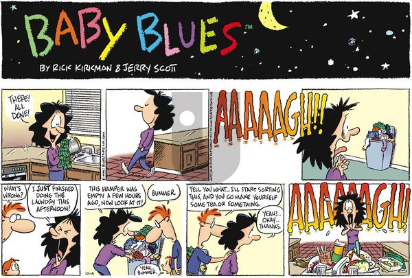 Baby Blues on Sunday October 19, 1997 Comic Strip
