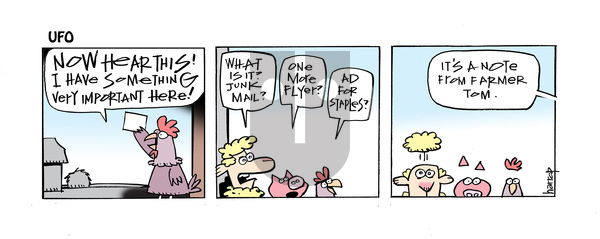 UFO - Monday September 16, 2024 Comic Strip