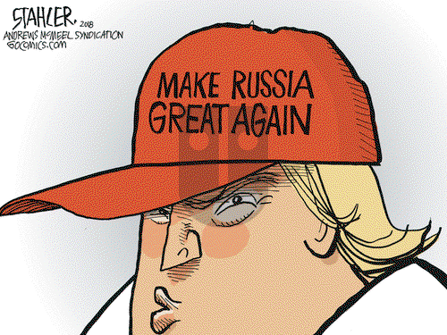 Jeff Stahler on Tuesday July 17, 2018 Comic Strip