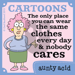 Aunty Acid on Thursday October 31, 2013 Comic Strip