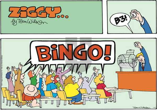 Ziggy on Sunday November 5, 2017 Comic Strip