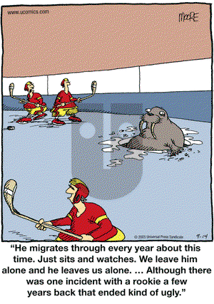 In the Bleachers on Wednesday September 14, 2005 Comic Strip